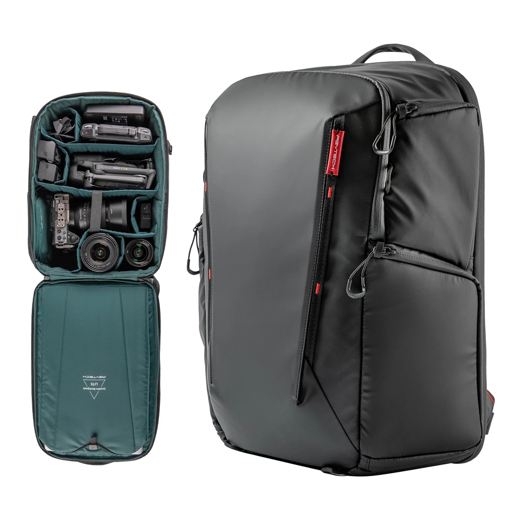Balo máy ảnh PGYTECH OneMo Lite 22L, Black