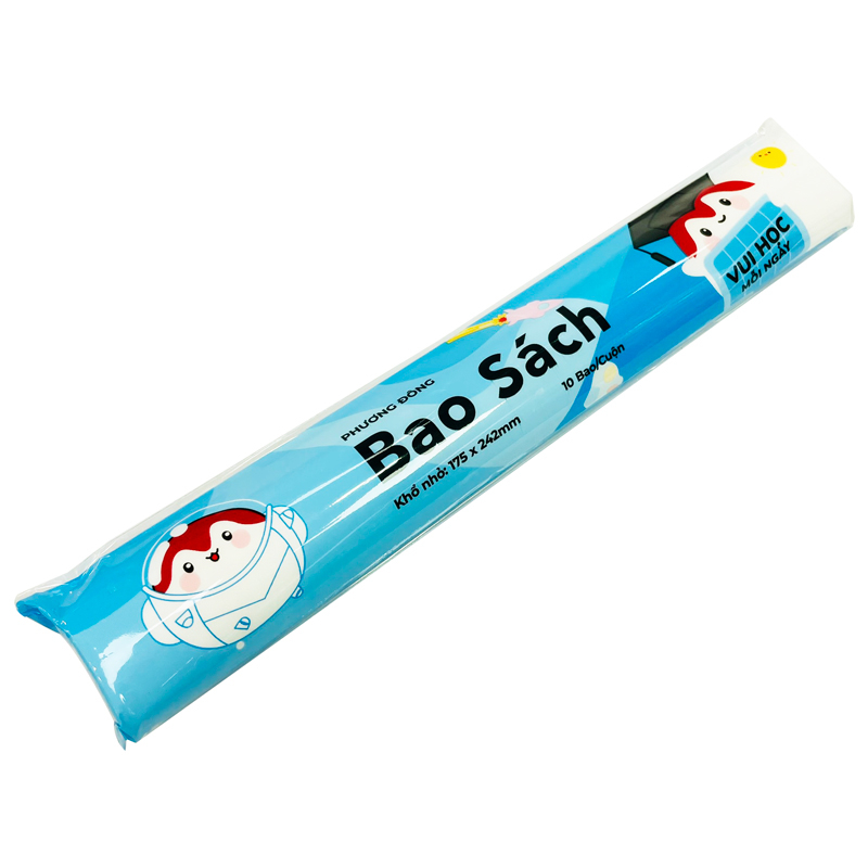 Fahasa - Cuộn Bao Sách Nylon TP (10 Tờ/Cuộn)