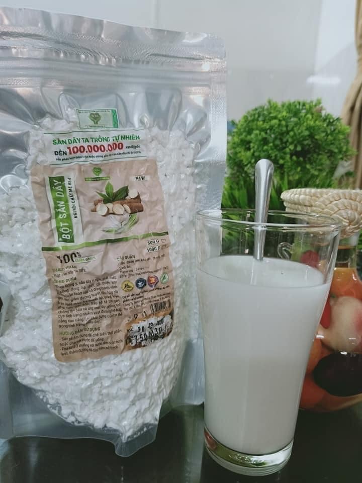 Bột sắn dây nguyên chất Mẹ Ken 500gr