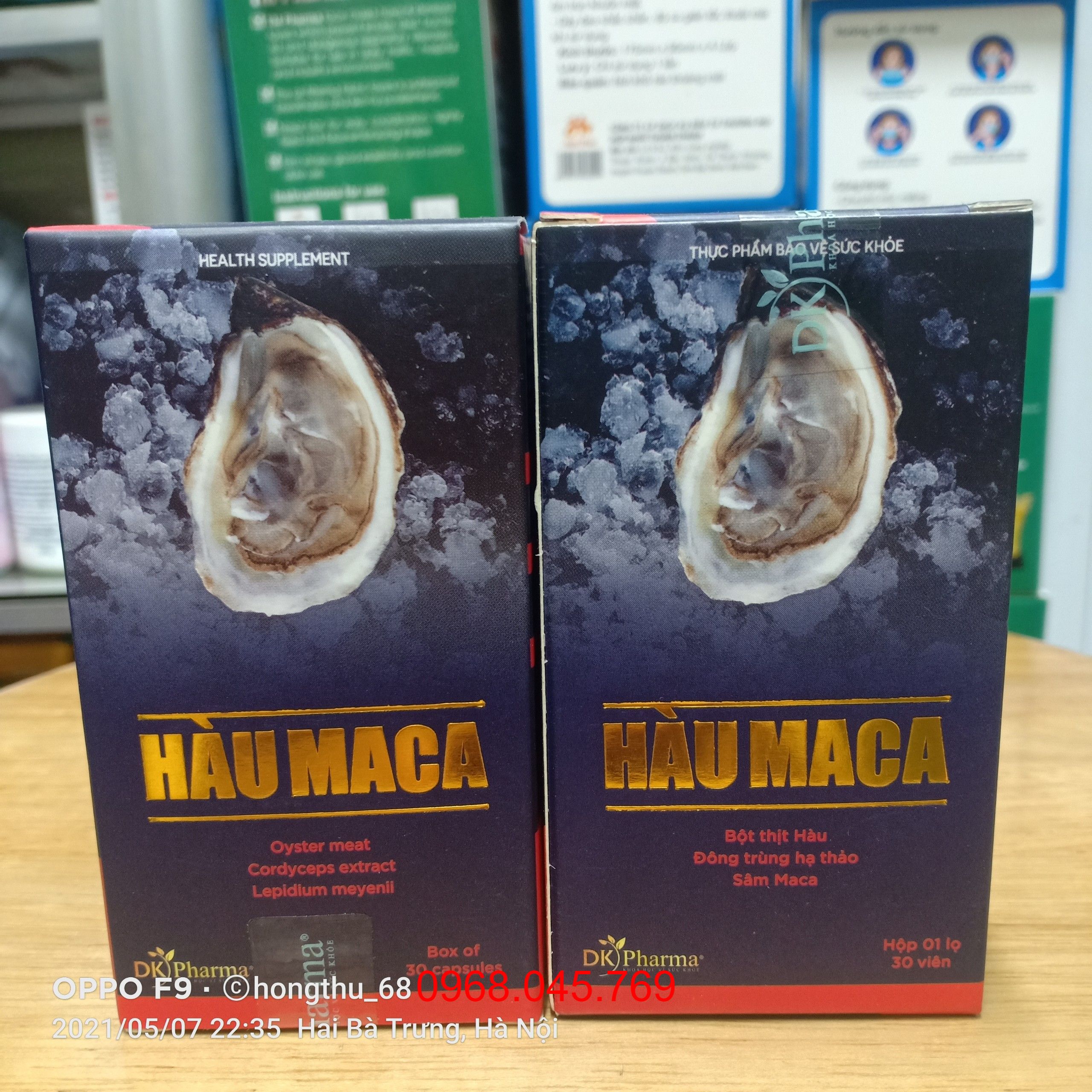 Hàu Maca  - Hộp 30 Viên