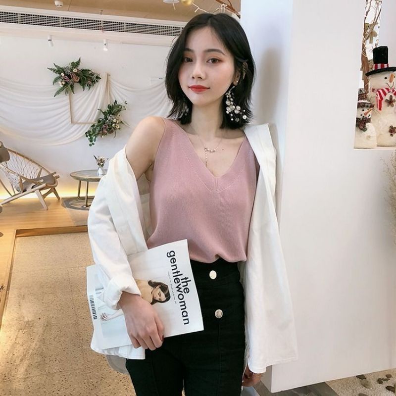 Áo thun nữ 2 dây thời trang
