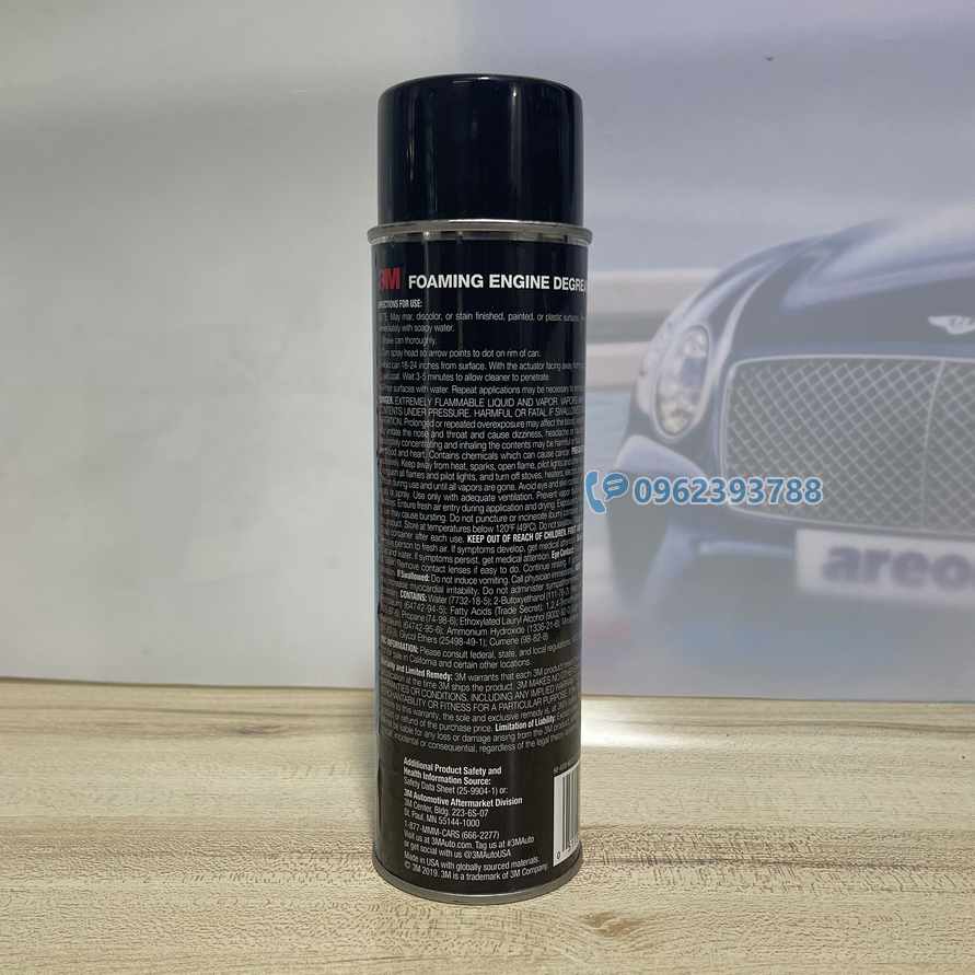 Dung Dịch Tẩy Rửa Khoang Máy Động Cơ Xe Ô Tô 3M 467g