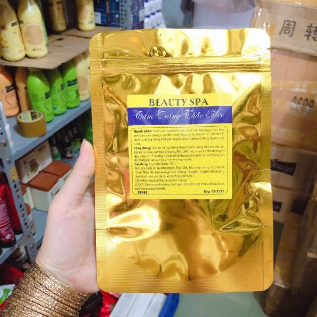 Tắm trắng thảo mộc beauty spa