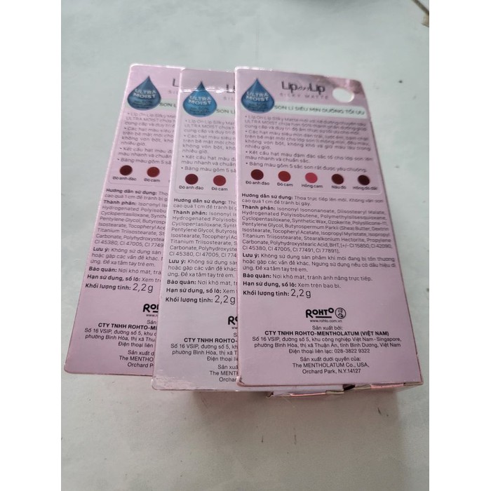 Son trang điểm - Lip On Lip Silky Matte