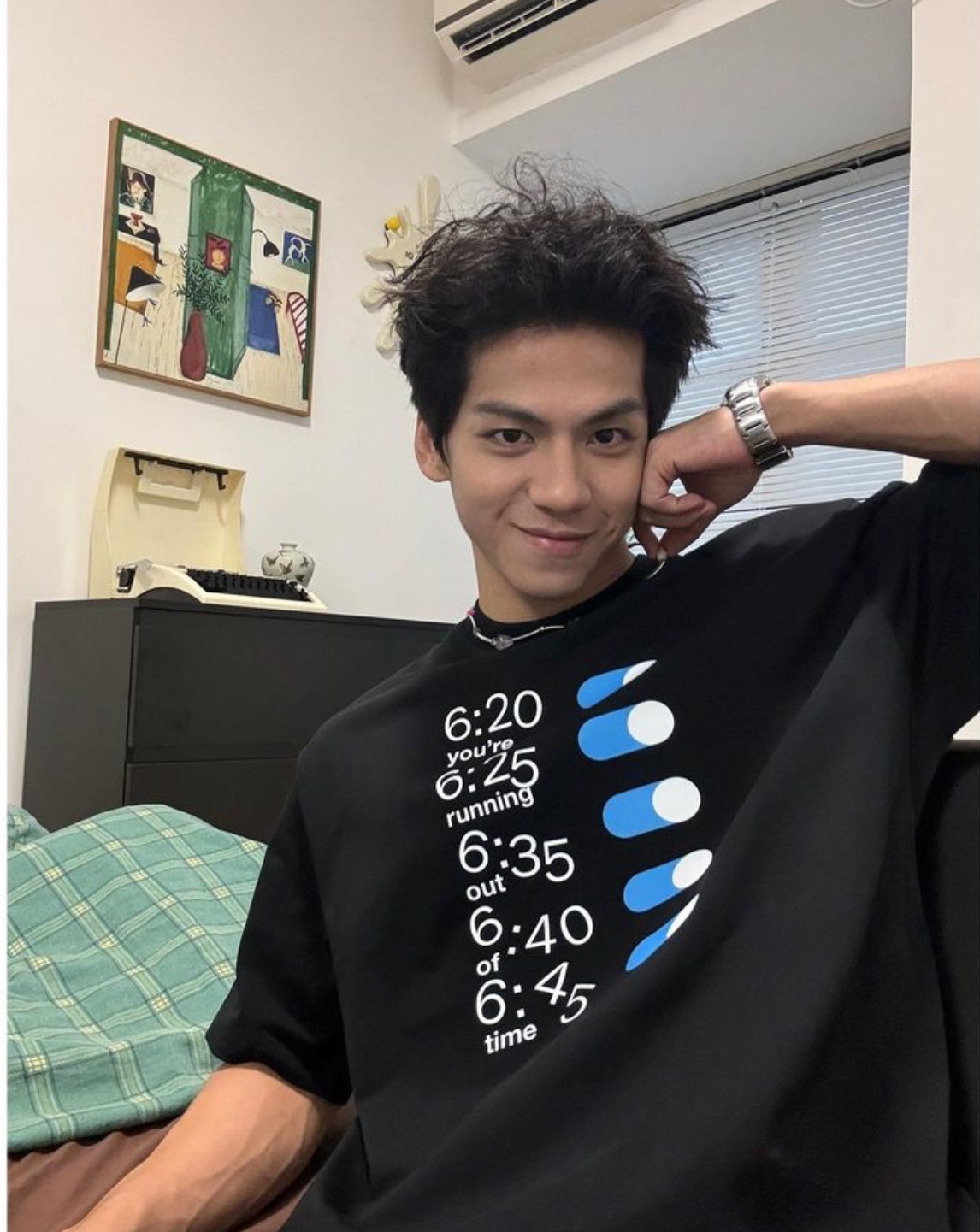 Áo thun Unisex Nam Nữ ALARM TEE - Cotton