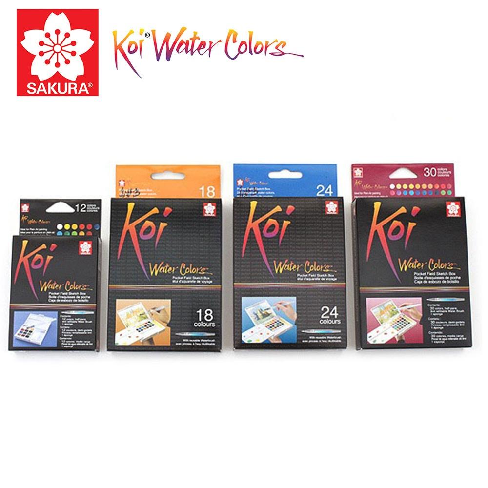 Màu Nước SAKURA Koi Watercolor 36 mầu