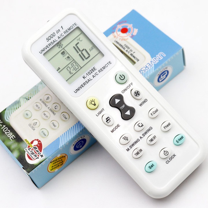 Điều khiển remote điều hòa đa năng K 1028E (tặng pin)
