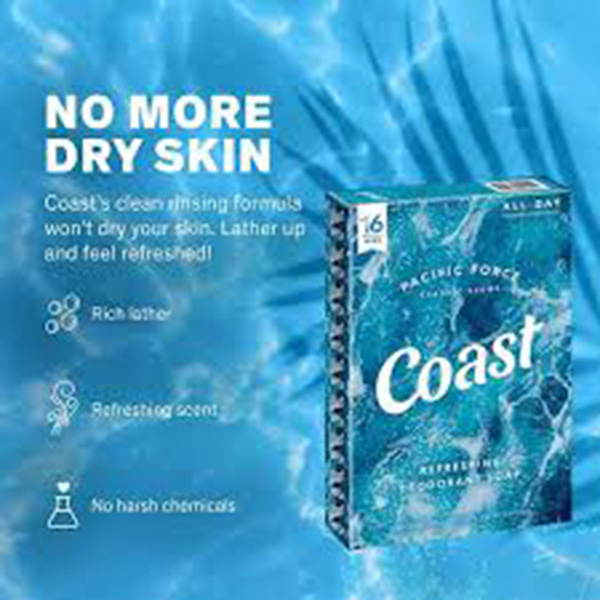 8 Cục Xà Bông Coast (113gx8) Nhập Từ Mỹ