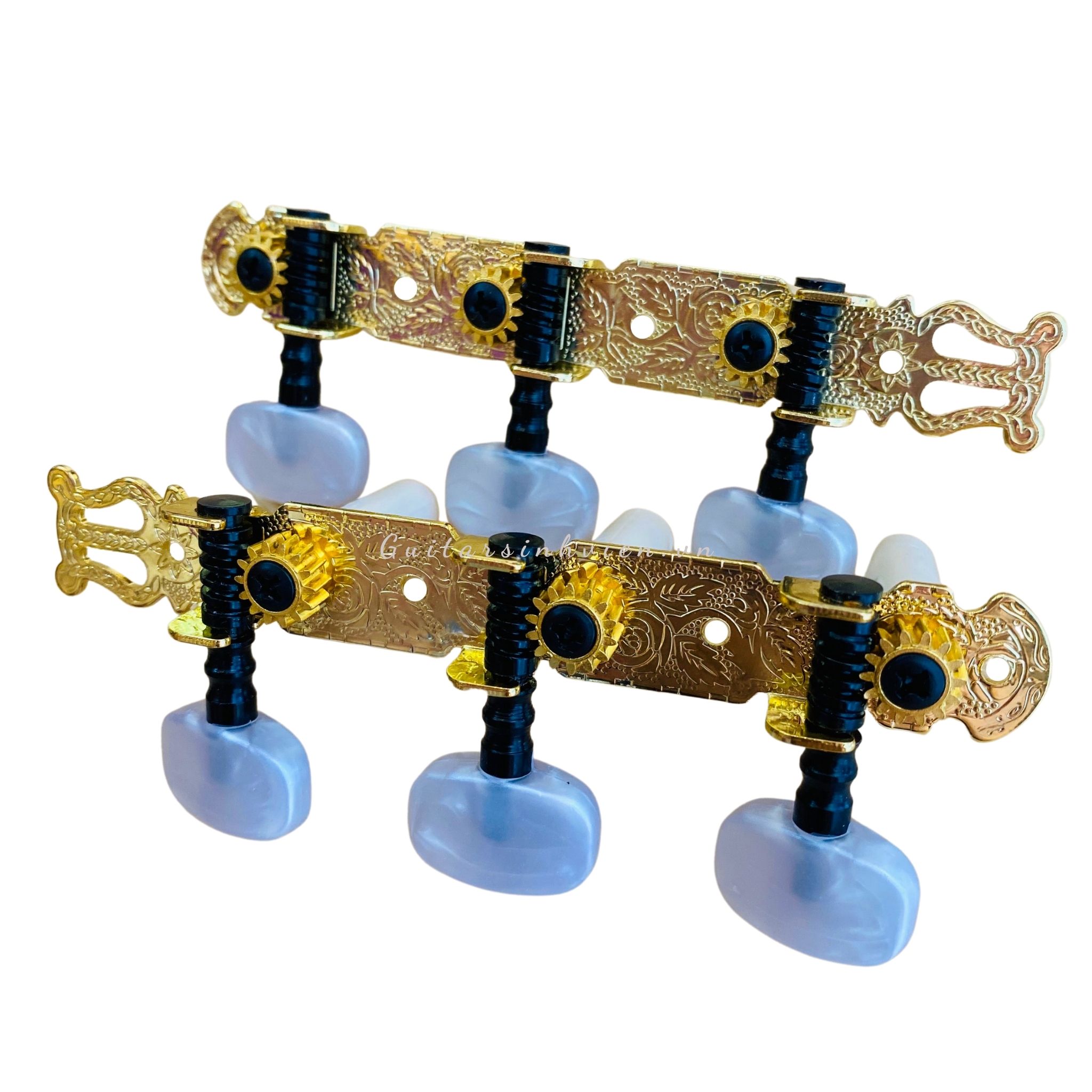 Khoá Đàn Guitar Classic Bản Vàng Bền Bỉ