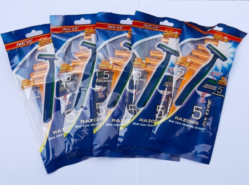 HÀNG XỊN - Set 5 CÂY DAO CẠO RÂU 2 LƯỠI