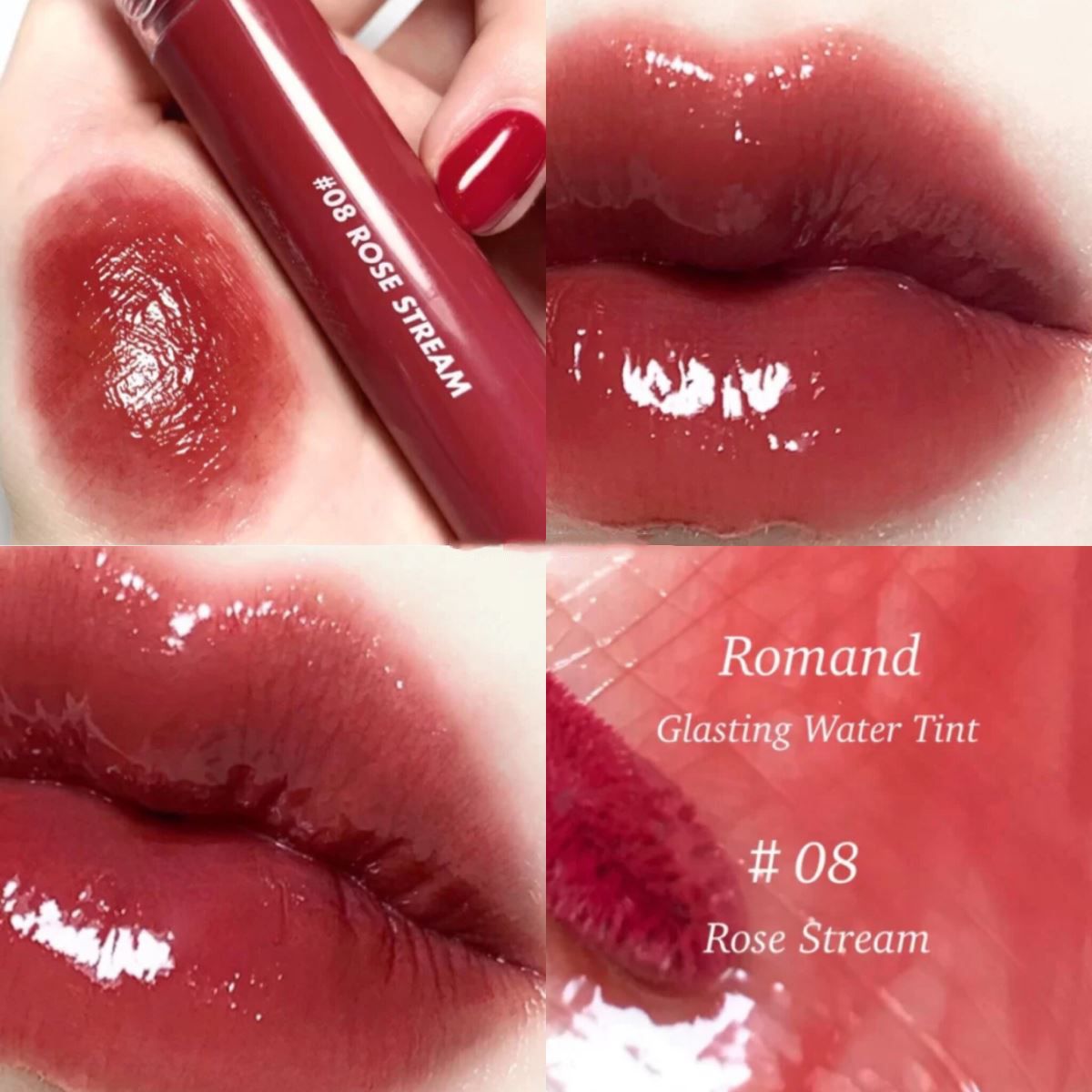 [Màu 01-29] Son Tint Bóng Romand Juicy Lasting Tint