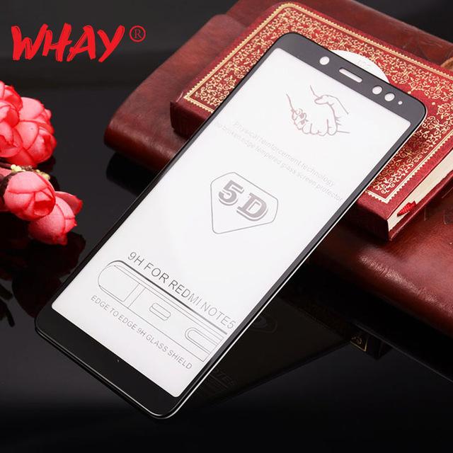 Cường lực full màn Xiaomi Redmi Note 5 Pro (Đen)