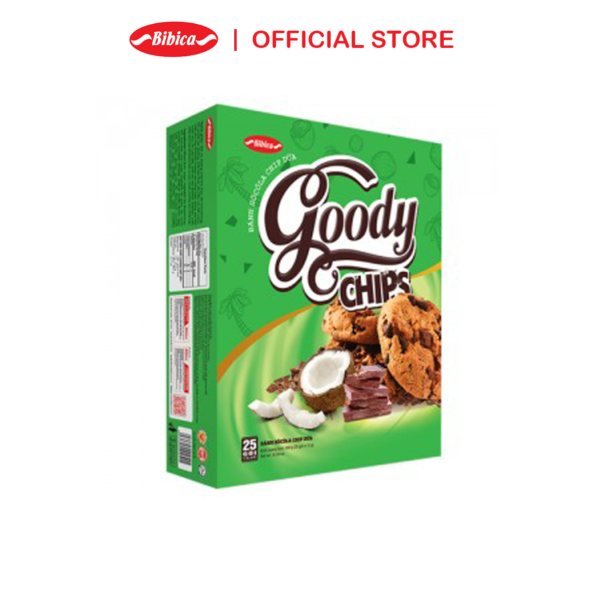 Bánh Goody Chips Socola 300 gram Bibica