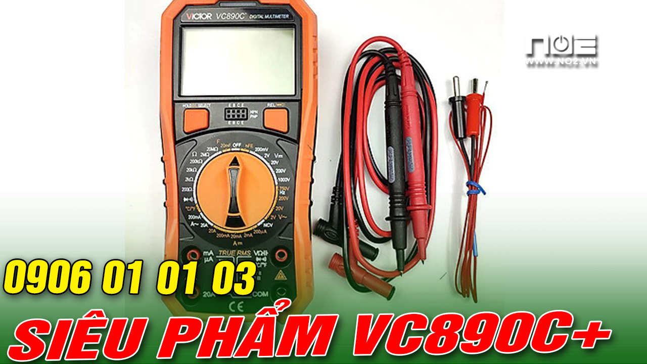 Đồng hồ VICTOR VC890C+ có video mô tả sp