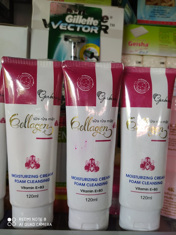 Sữa rửa mặt Collagen Gerberagirl 120ml