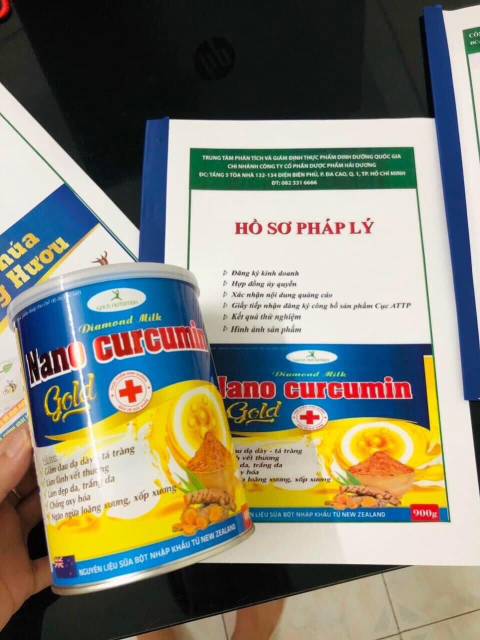 [Date mới nhất]Sữa nghệ nano curcumin gold 900g