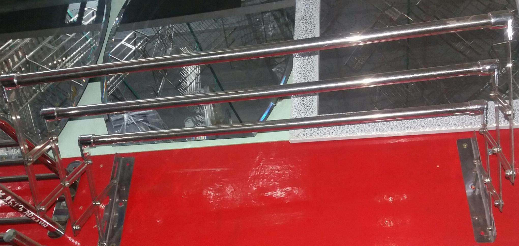 GIÀN PHƠI ĐỒ XẾP INOX DÀI 60CM - MK0461