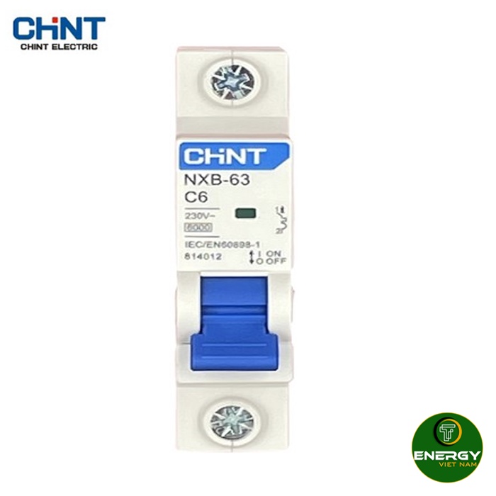Áp tô mát 1 pha chint ac - aptomat chint nxb-63 1 pha chint ac 6a, 10a, 16a, 20a, 25a, 32a, 40a, 50a,63a, 80a,100a,125a