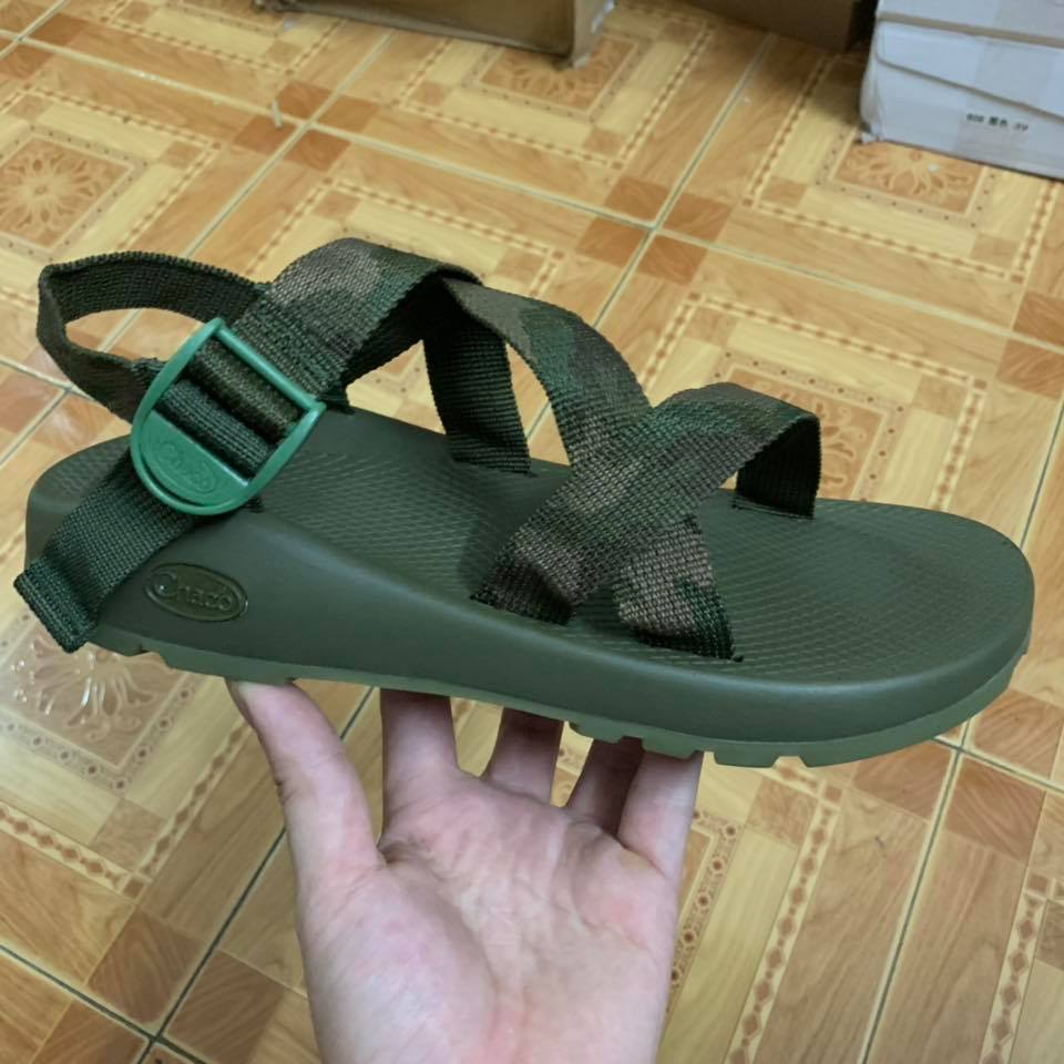 Dép Sandal Nam Chaco Rằn Ri Đế Thơm Mã D101