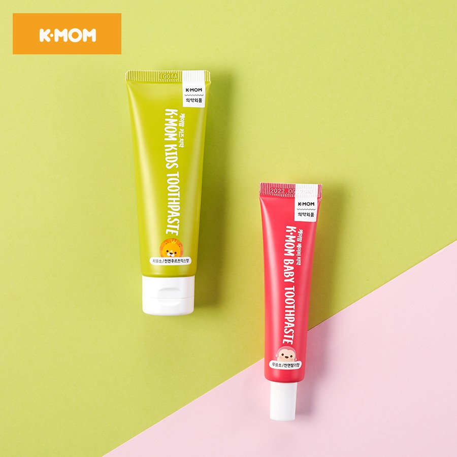 Kem đánh răng trẻ em k-mom chính hãng