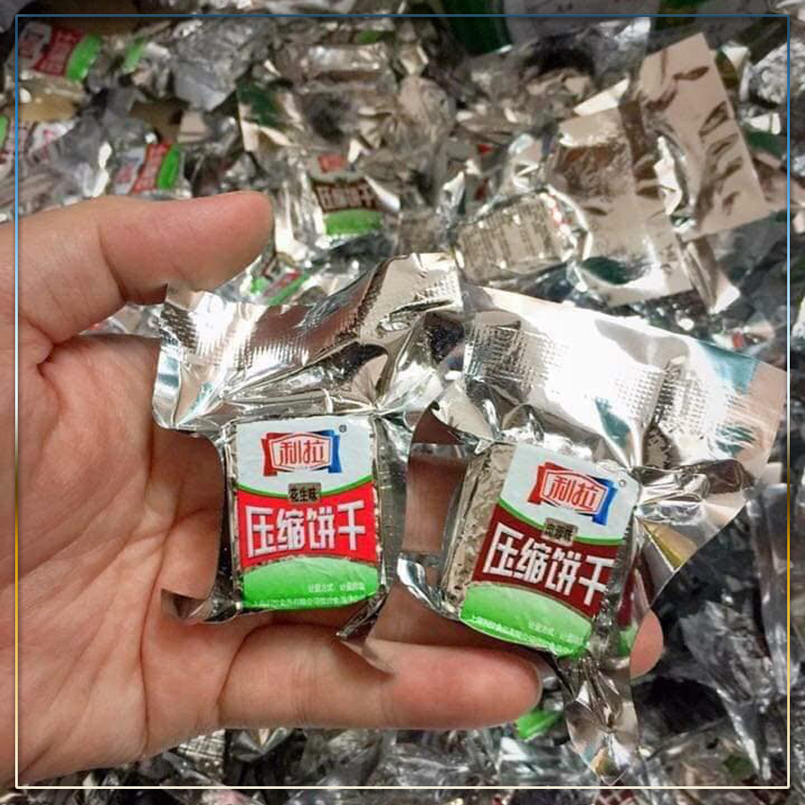 Combo 5 viên lương khô mini mix vị (Trung Quốc)