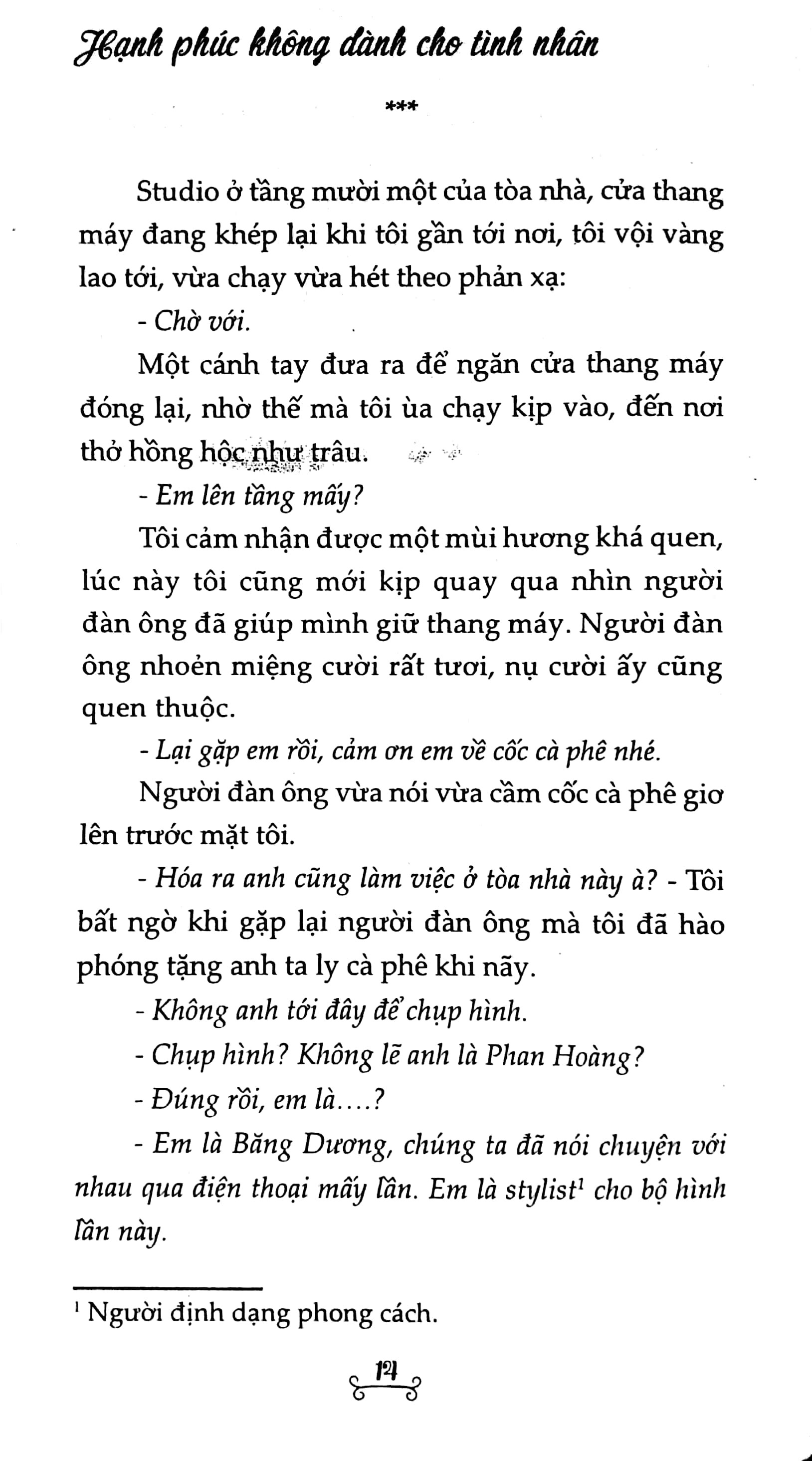 Hạnh Phúc Không Dành Cho Tình Nhân (Tái Bản Lần 3)