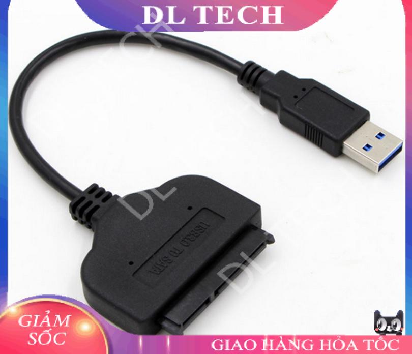 Cáp chuyển Sata to USB 3.0 cho HDD SDD 2.5 inch DL TECH