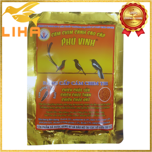 Cám chích chòe phú vinh thay lông 200gr - dành cho chim dưỡng - thay lông