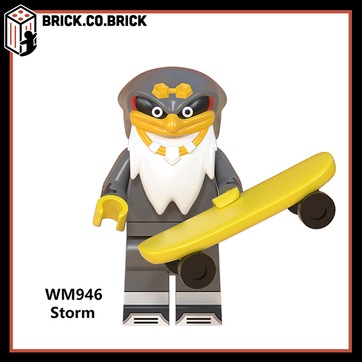 Minifigures Nhân Vật Sonic Đặt Biệt Mô Hình Mini Lắp Ráp Ray Rabbit Charmy Bee Tikal Blaze Và Storm Wm6087
