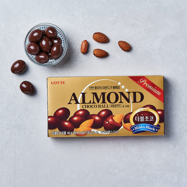 Socola hạnh nhân Hàn Quốc ALMOND (46g/Hộp)