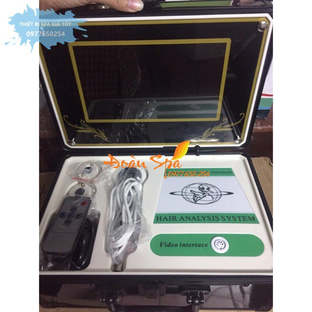 Máy soi da màn hình 9inch chụp ảnh