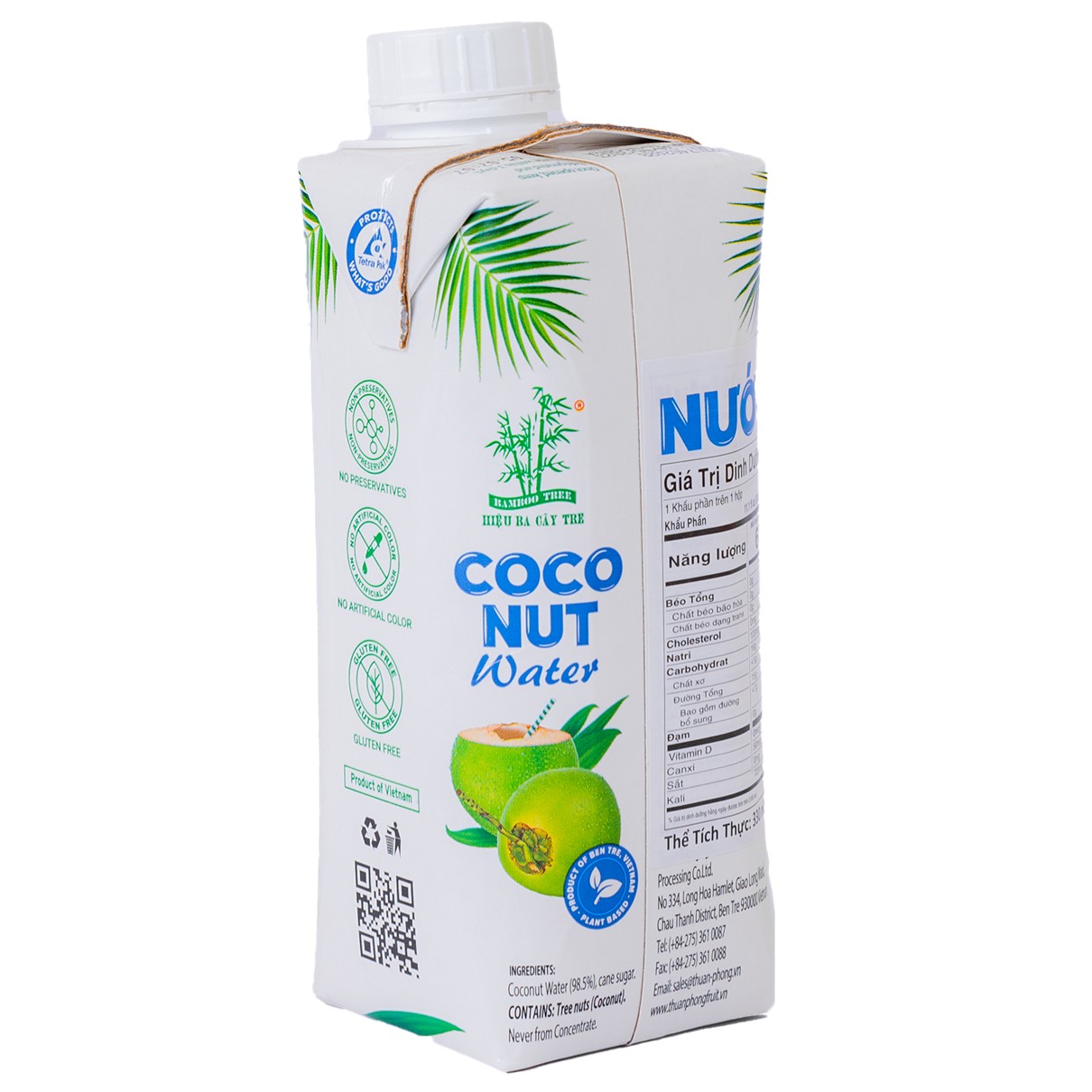 Nước Dừa Tươi  Ba Cây Tre 330Ml