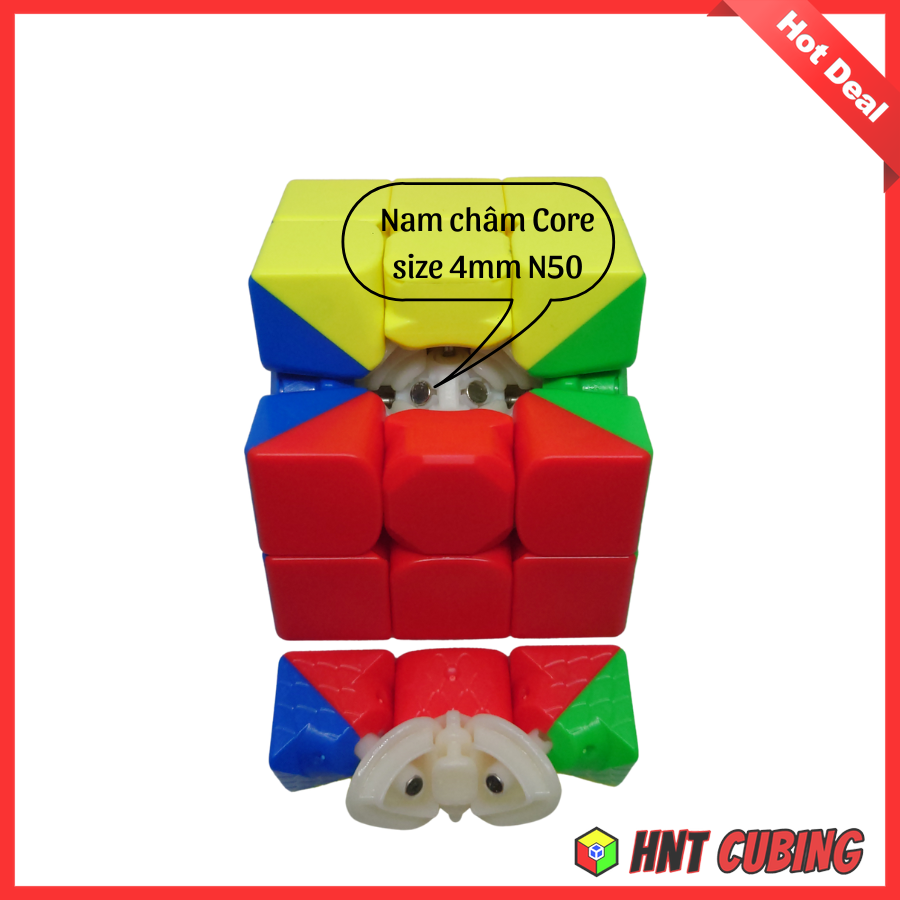 Rubik 3x3 Super RS3M 2022 mod MagCore Revert | HNT Cubing