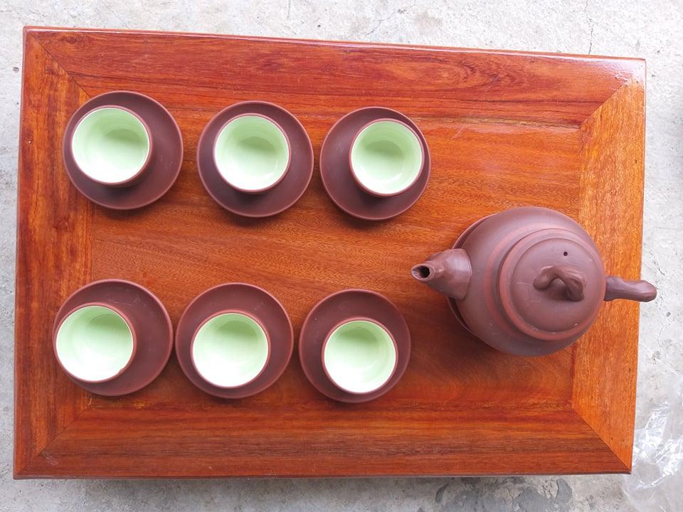 Bộ Ấm Trà Đất Tử Sa (Không Khay) - mẫu mới