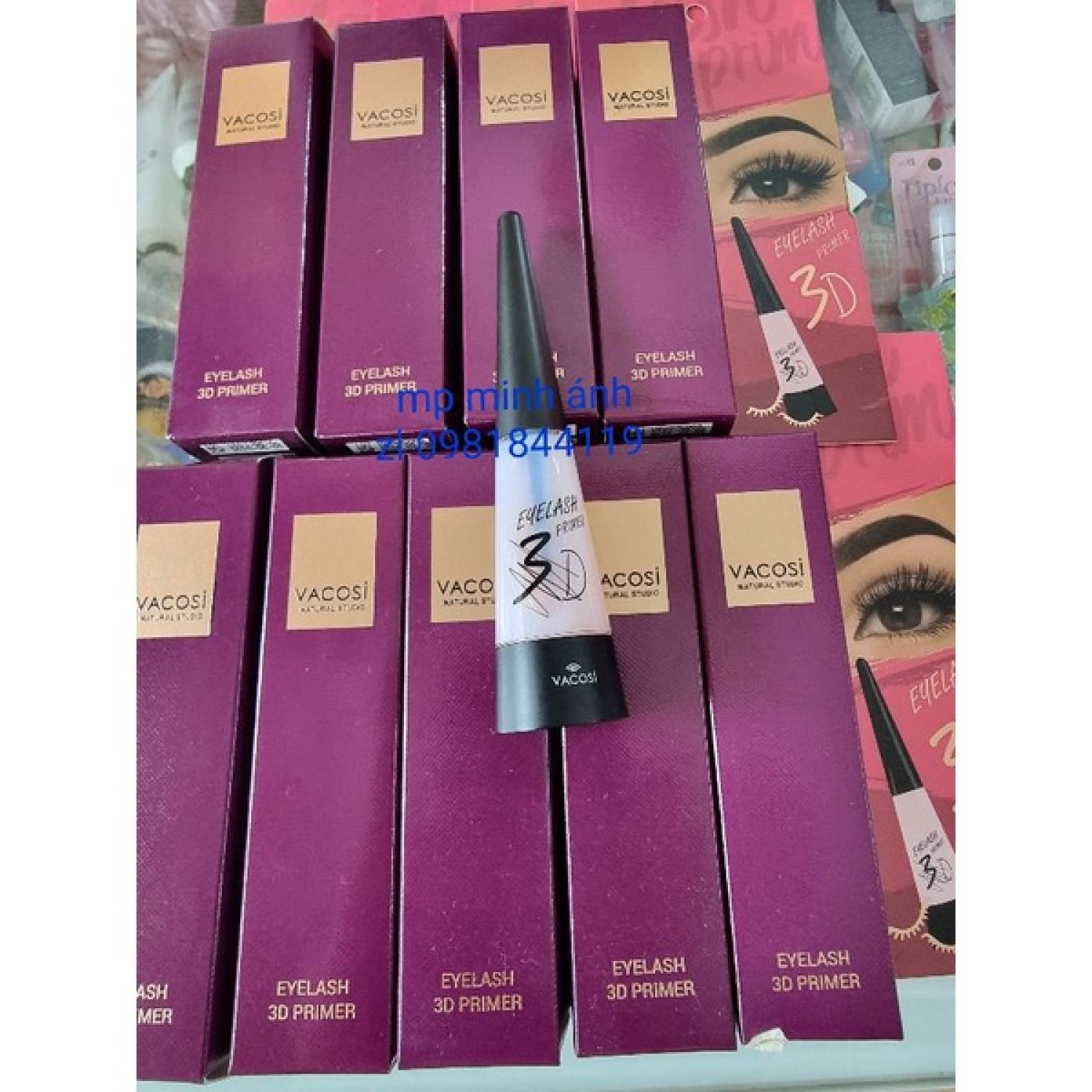 keo dán mi vacosi hàn quốc natural studio eyelash 3d primer 8ml