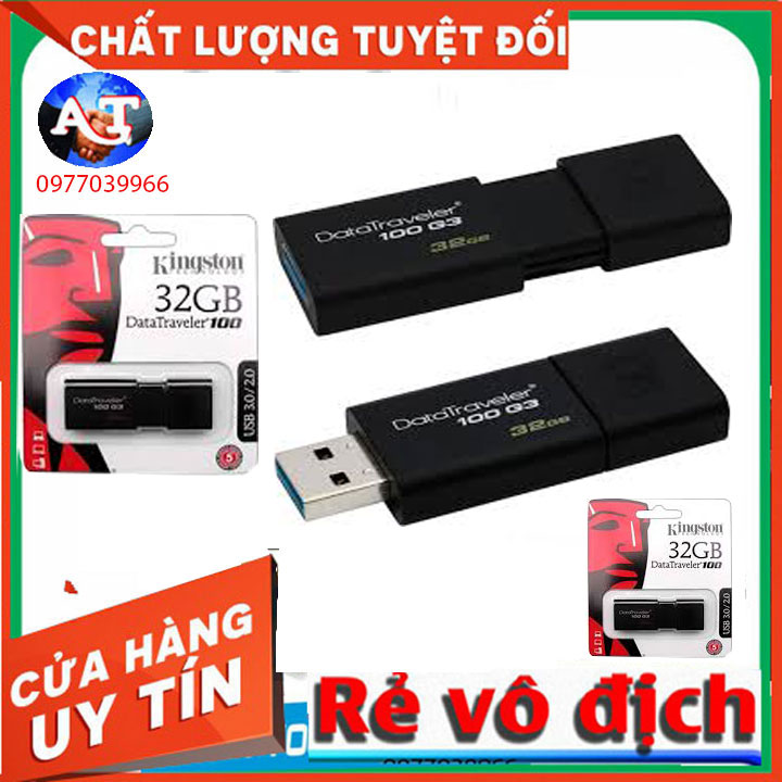 USB Flash 32GB Kingston 3.0 DT100G3/32