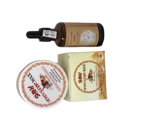 COMBO WAX MẬT ONG + MỠ TRĂN SHINY
