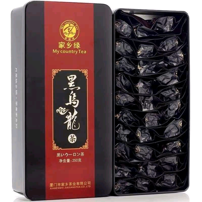 TRÀ Ô LONG Than - 100% nguyên chất - 18 tháng - hộp thiếc - Tạm Biệt Lớp Mỡ Thừa