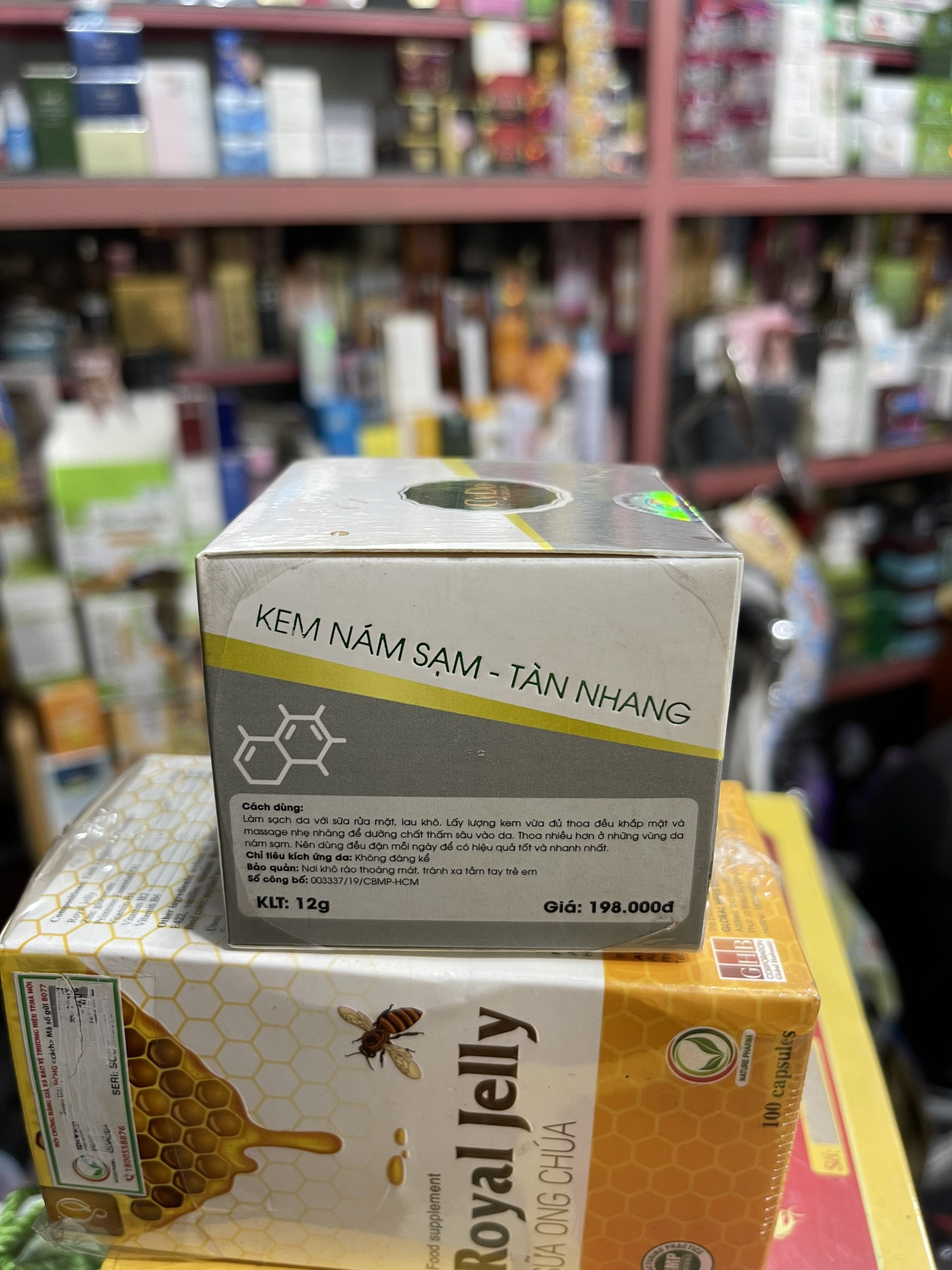 Kem nám sạm - tàn nhang CyDo Luxury 12g