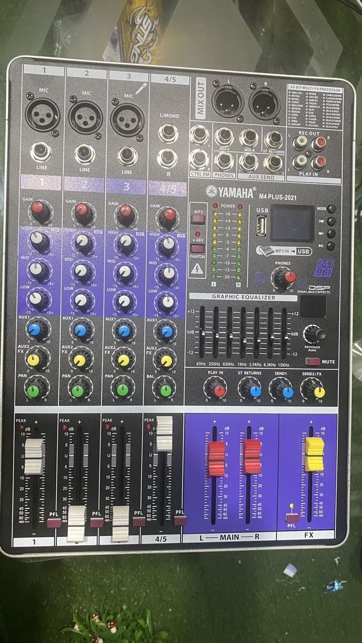 [HCM]Mixer Yamaha M4-99 PLUS hiệu ứng