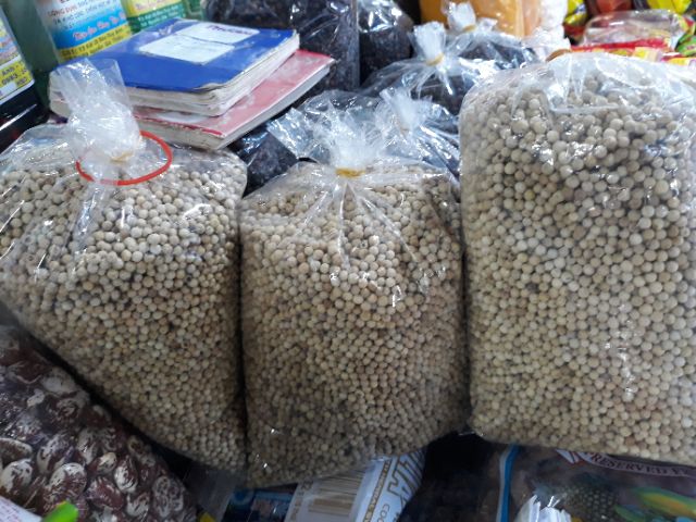 Tiêu sọ 100% sạch, thơm, chắc, to đều. gói 500gr