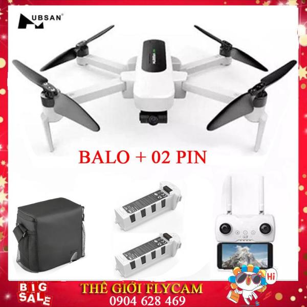 [COMBO 02 Pin + BALO] Máy bay Flycam Hubsan Zino H117S Camera 4K, GPS 5.8G, Gimbal 3 Trục, FPV 1 KM, Thời gian bay lên đến 23 phút