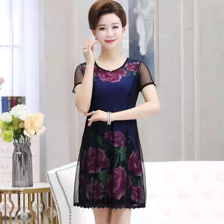 Đầm dự tiệc trung niên big size