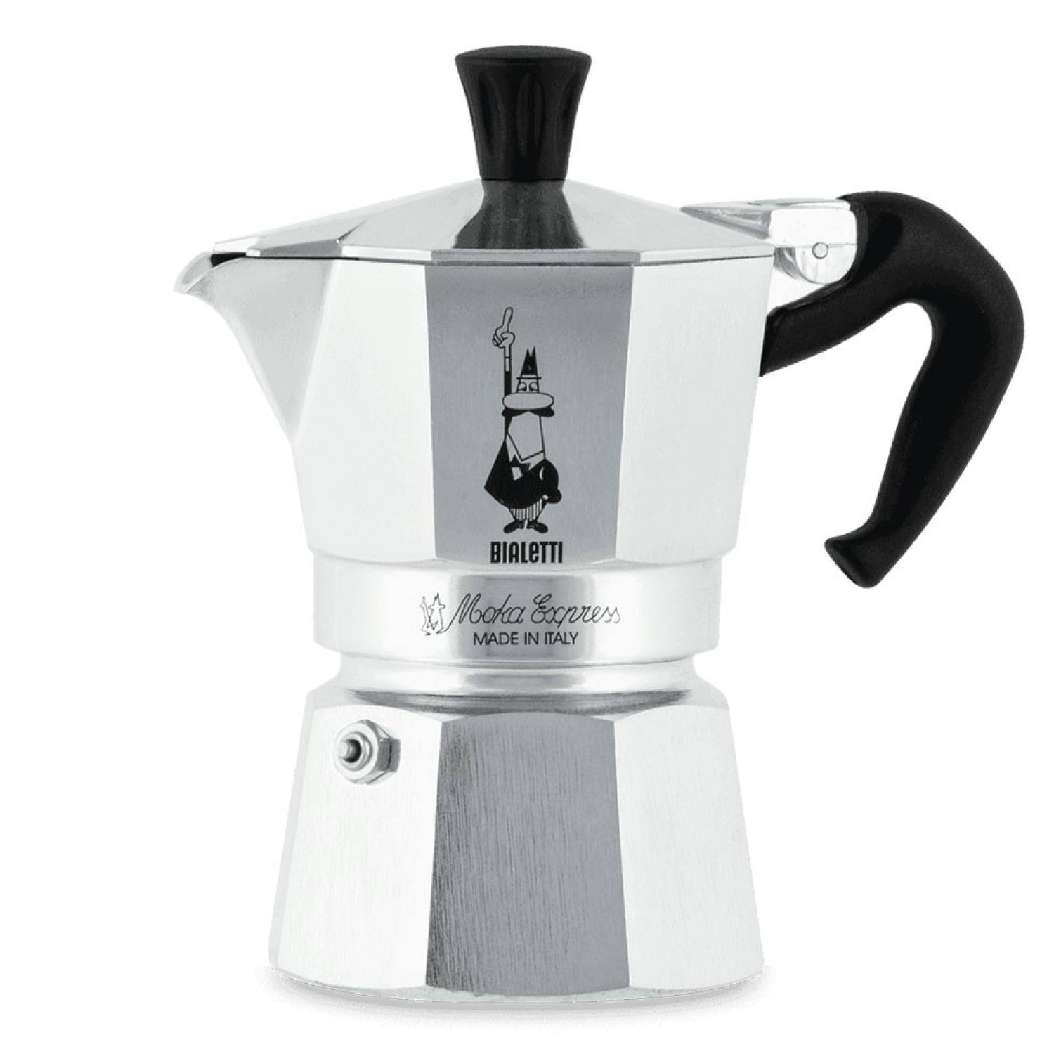 Ấm Moka Bialetti Express - ấm pha cà phê nhập khẩu Italia(3,4,6 Cup)
