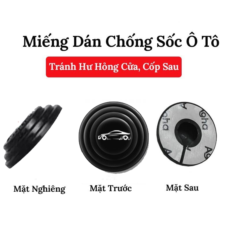 Combo 20 button damper door cars help soundproof decrease the closure and protect cars, cushion rubber knob damping, đệm knob rubber damper anti-shock when closed car Toyota, Hyundai, vinfast, Ford, mazda, Honda, Kia, Chevrolet