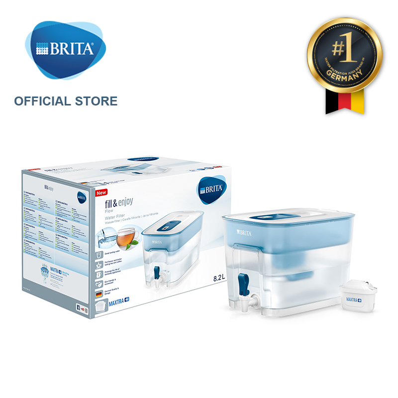 Bình lọc nước BRITA Flow 8.2L (có sẵn 1 lõi lọc Maxtra Pro)
