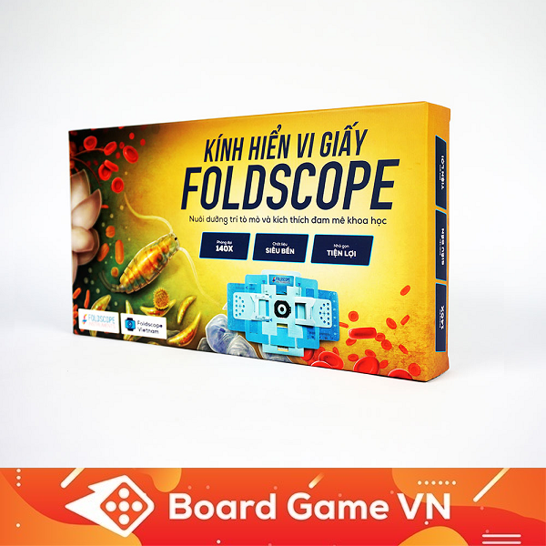 Kính Hiển Vi Giấy Foldscope - Khám phá vi thế giới diệu kỳ
