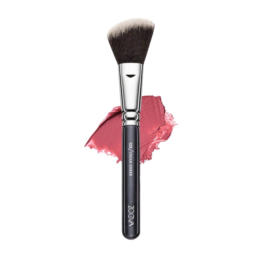 Cọ má hồng xéo cọ khối zoeva 128 cream check brush