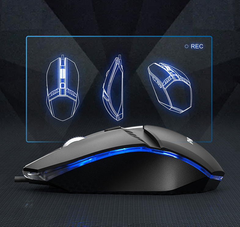 Chuột gaming Philips G401, 1600dpi, chuột có dây gaming.