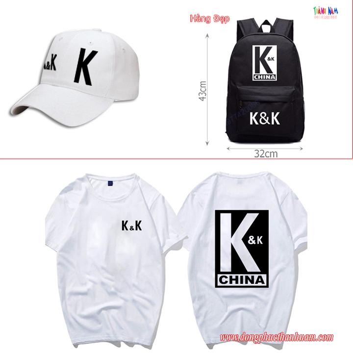 Combo mũ, áo, balo của CLB K&K - Cá Mực Hầm Mật 2019
